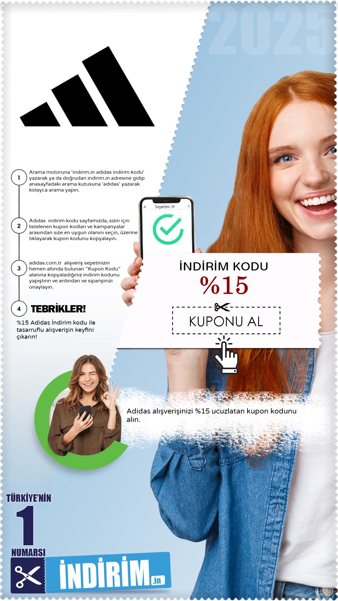 %15 Adidas İndirim Kuponu