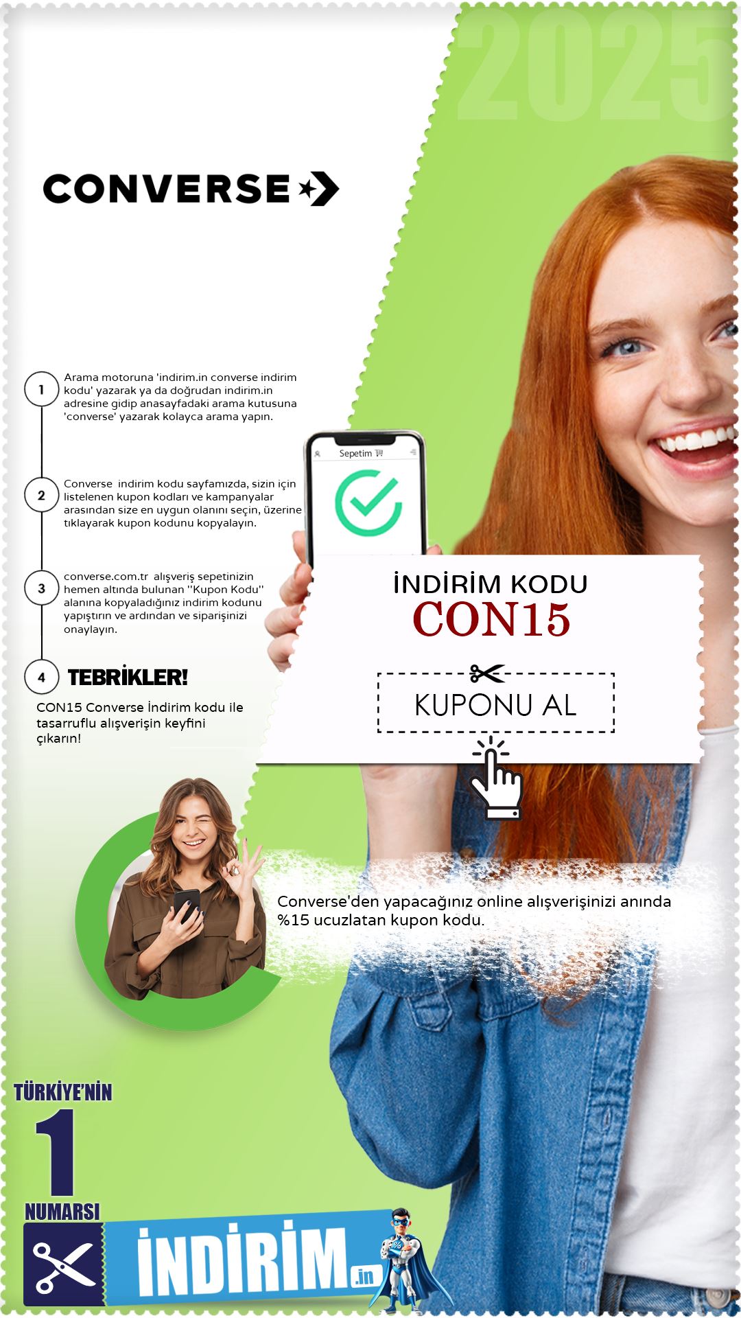 %15 Converse İndirim Kodu