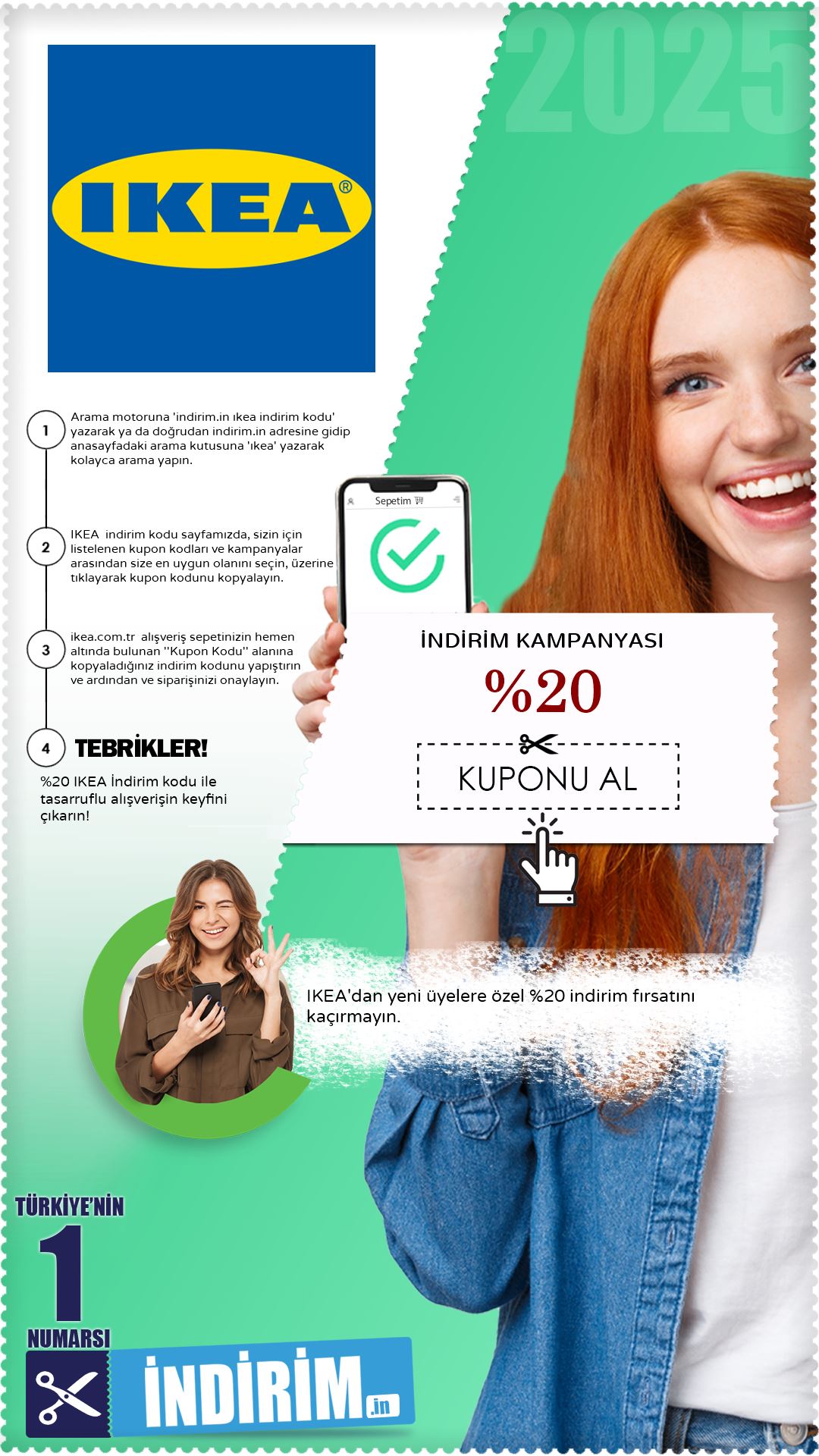 %20 Ikea Aile Kart İndirimi