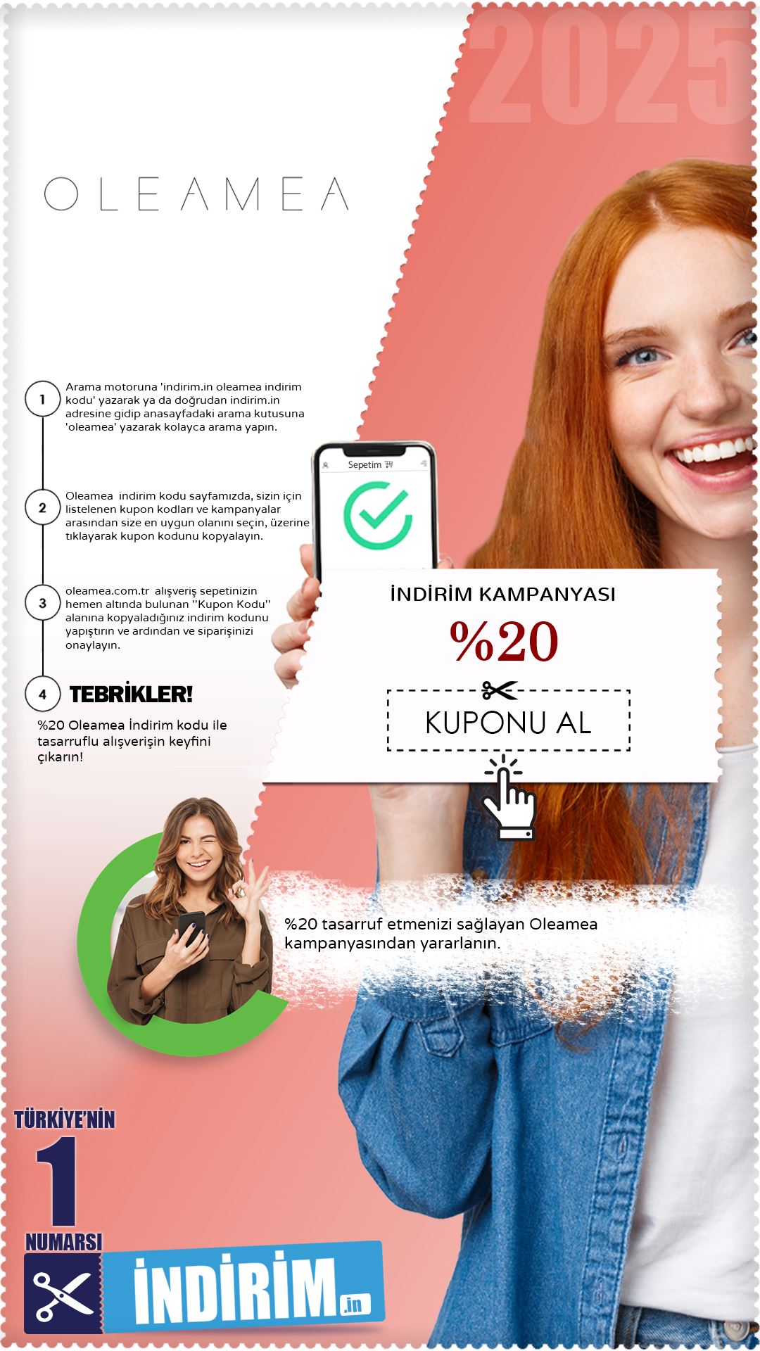 %20 Oleamea İndirim Fırsatı