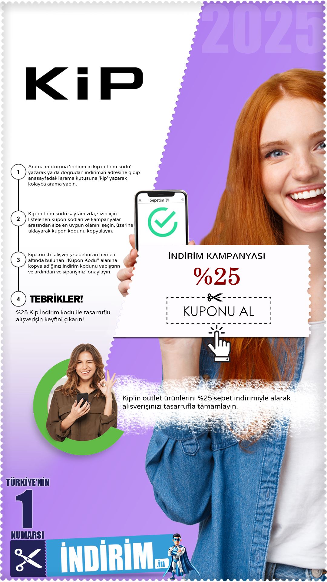 %25 Kip Outlet İndirim Fırsatı