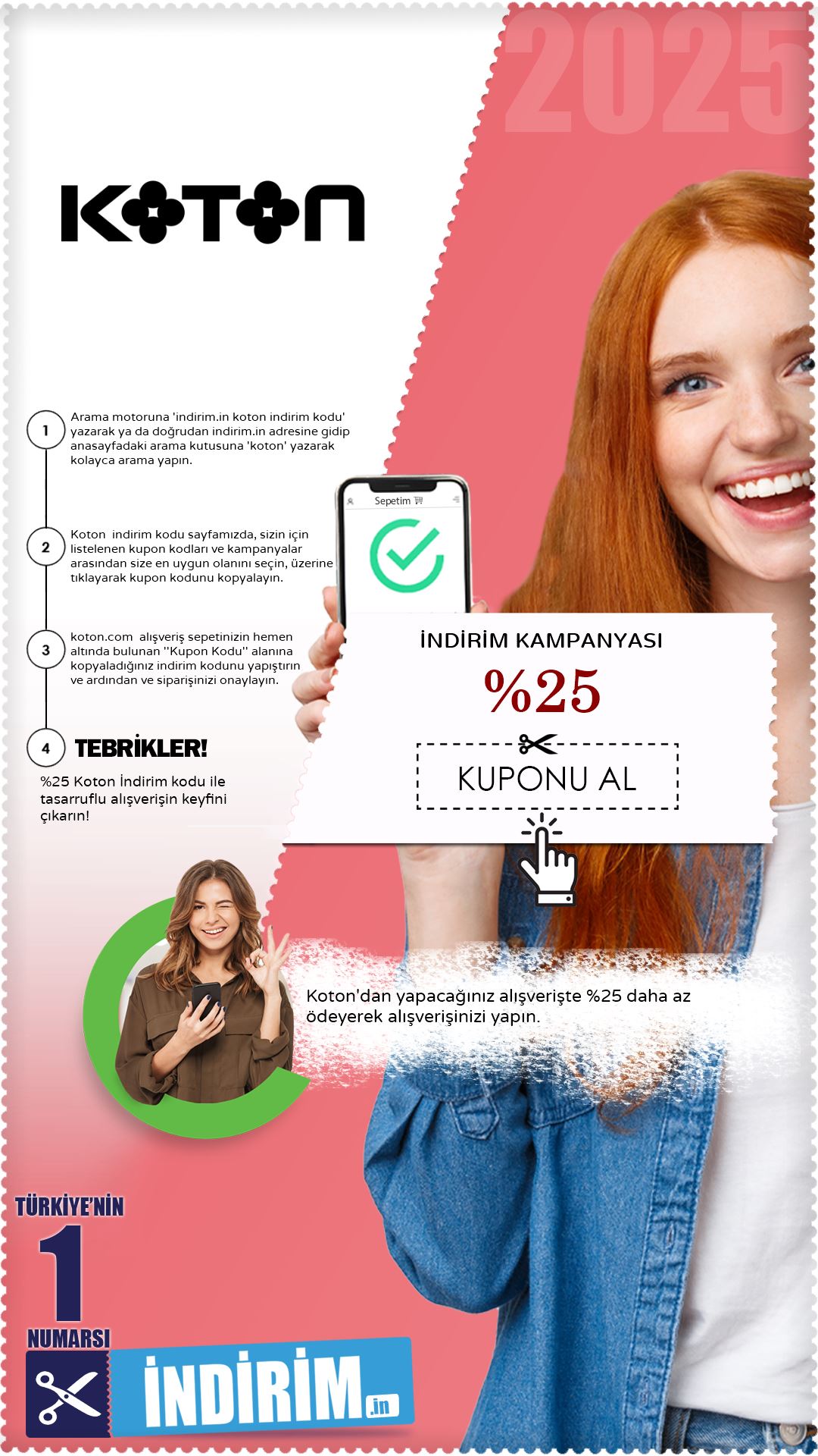 %25 Koton İndirim Fırsatı