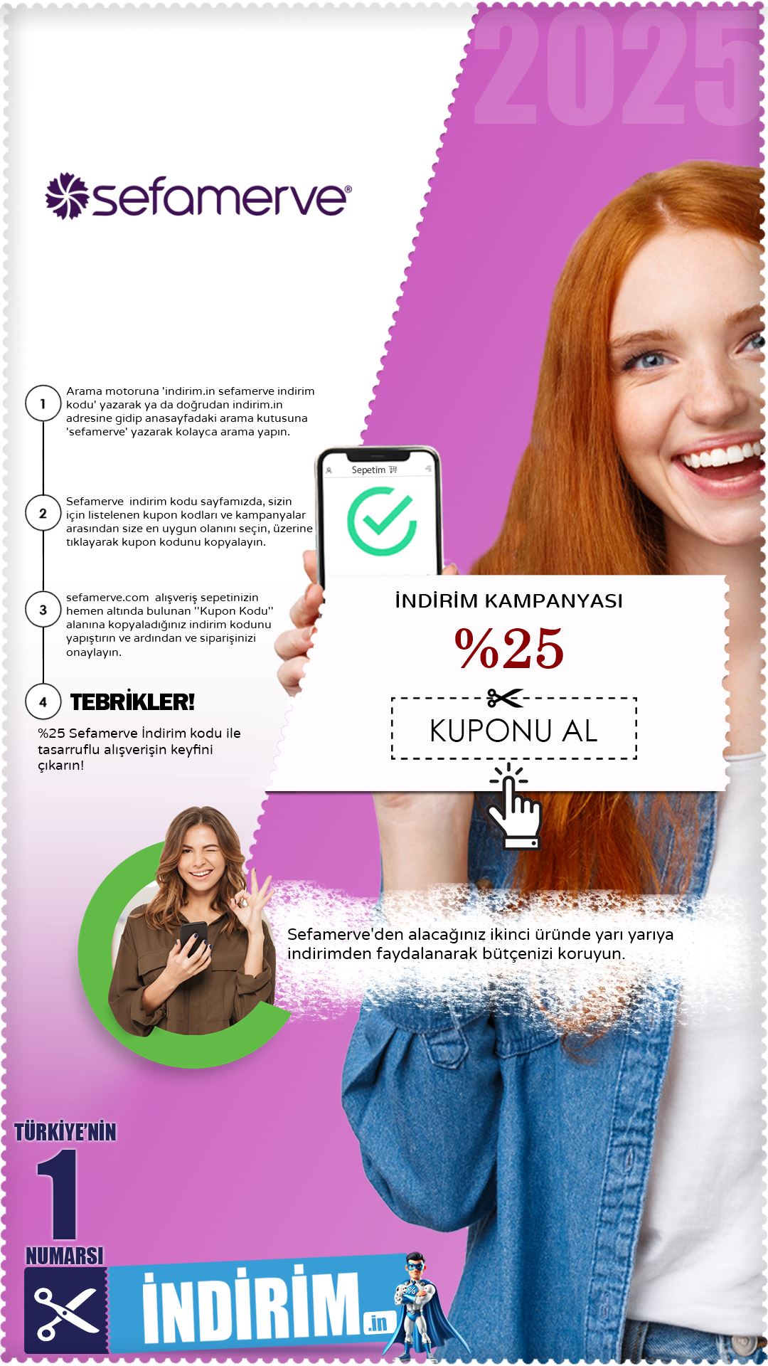 %25 Sefamerve İndirim Fırsatı