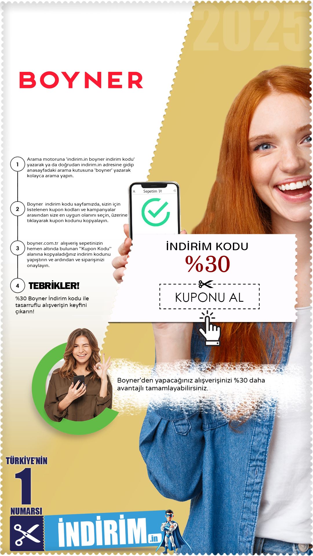 %30 Boyner İndirim Kodu