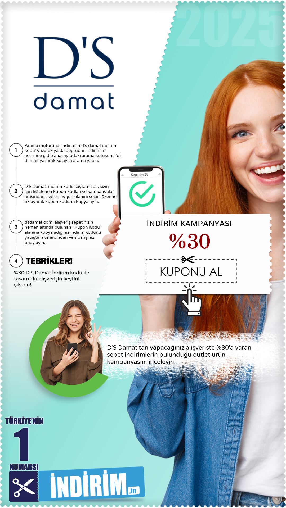 %30 D's Damat Outlet Kampanyası