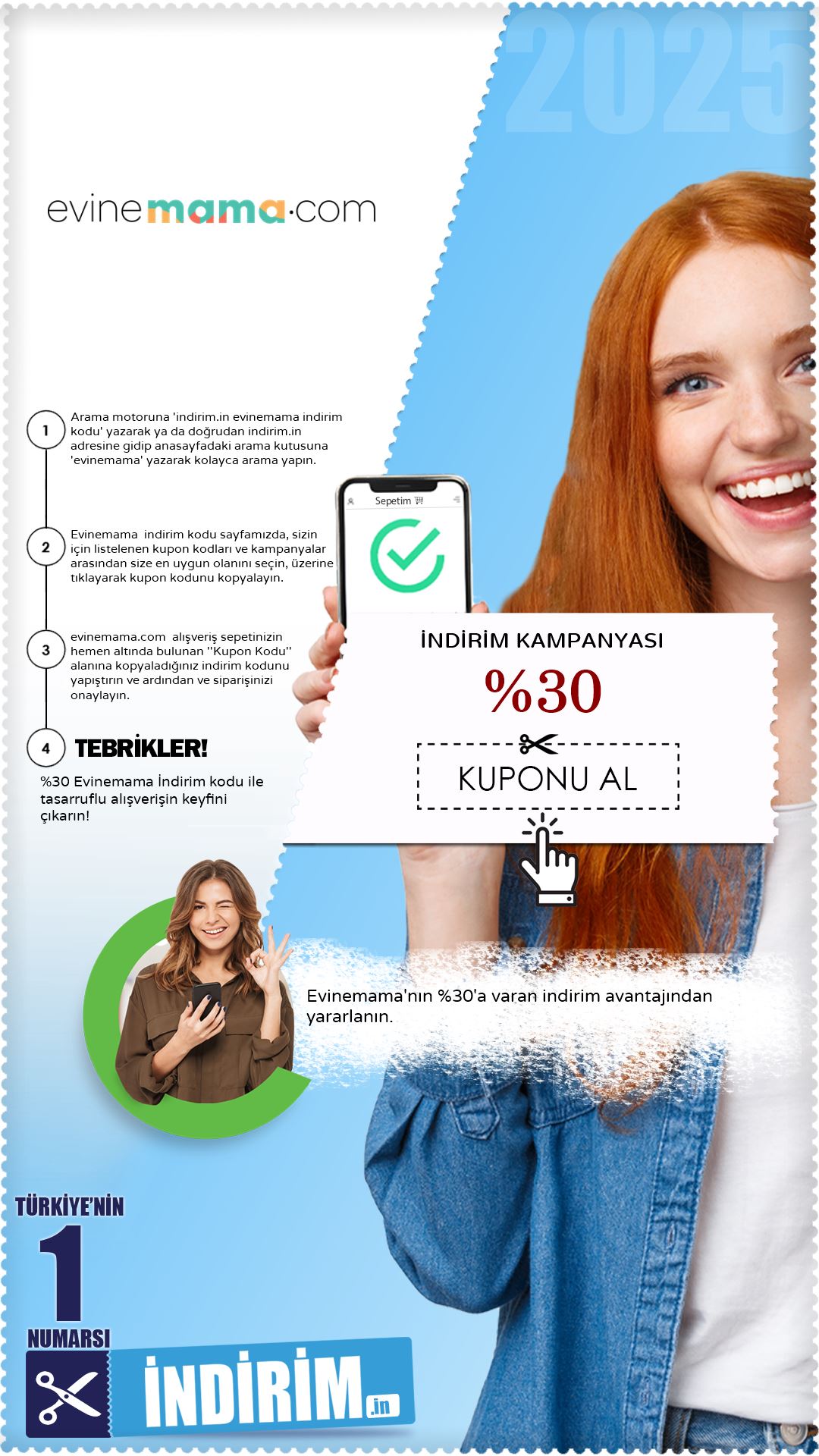 %30'A Varan Evinemama İndirim Kampanyası