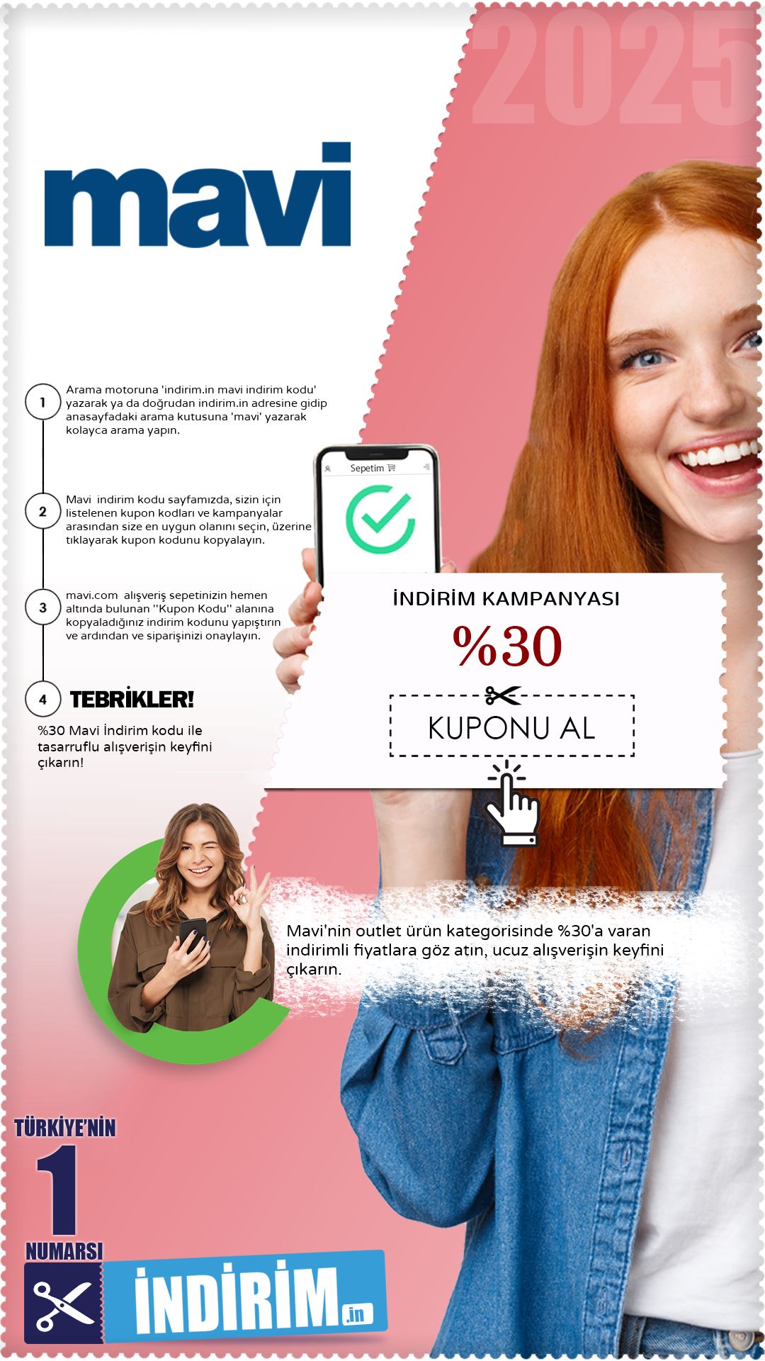 %30'A Varan Mavi Outlet Fırsatları