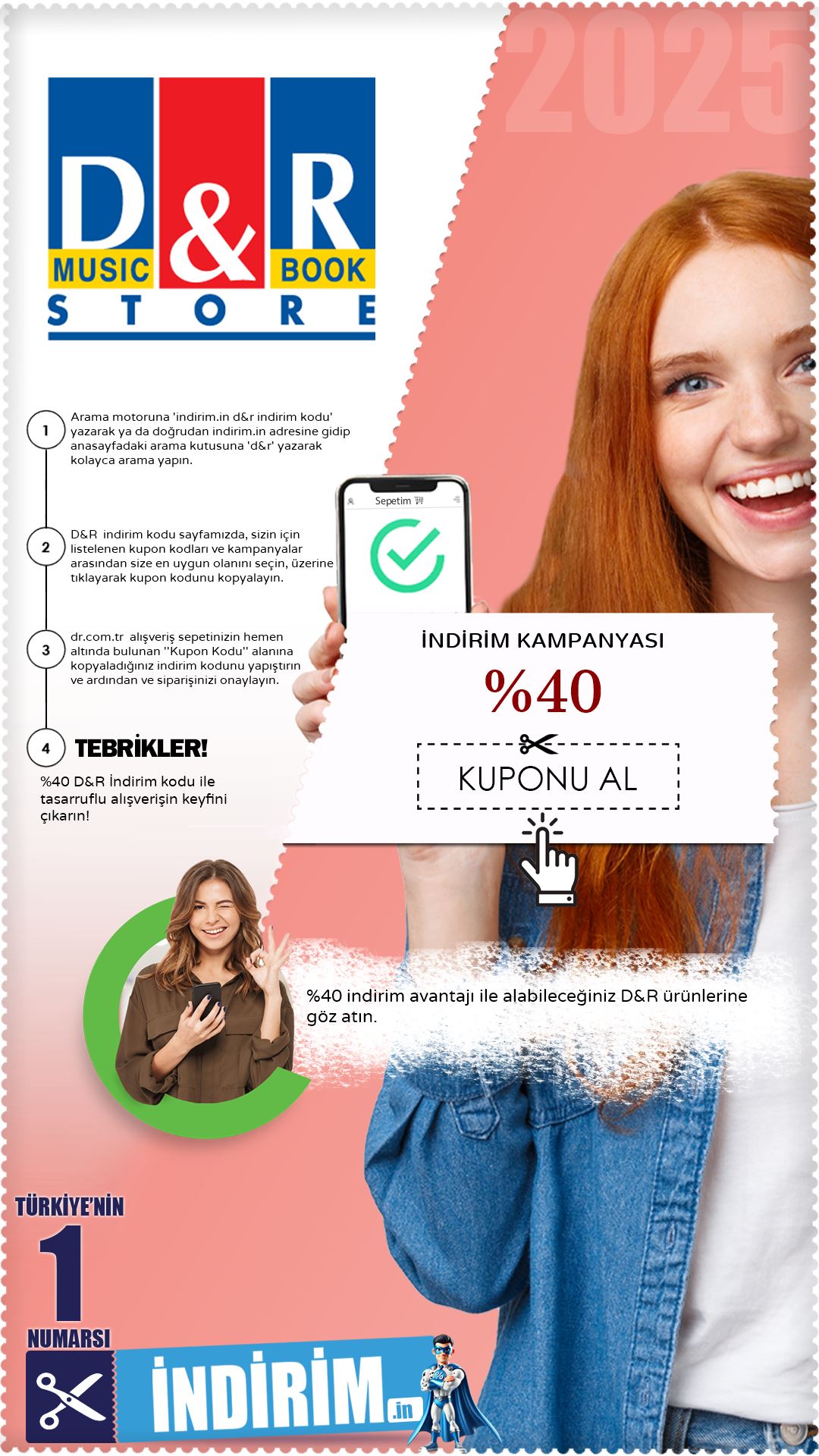 %40 D&R İndirim Kampanyası