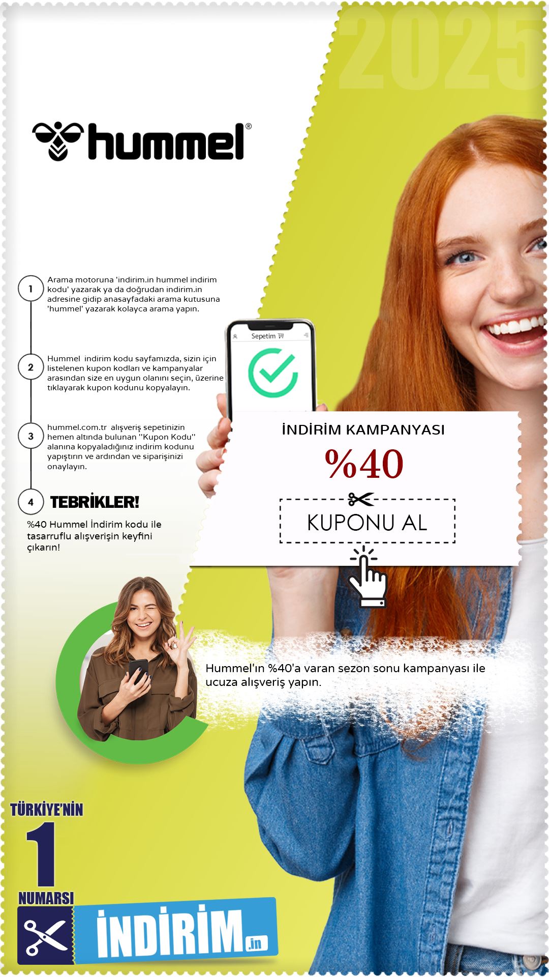 %40 Hummel Sezon İndirimi