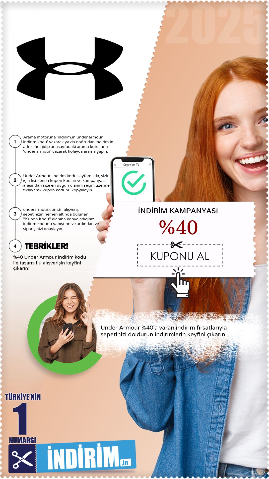 %40 Under Armour İndirim Fırsatı