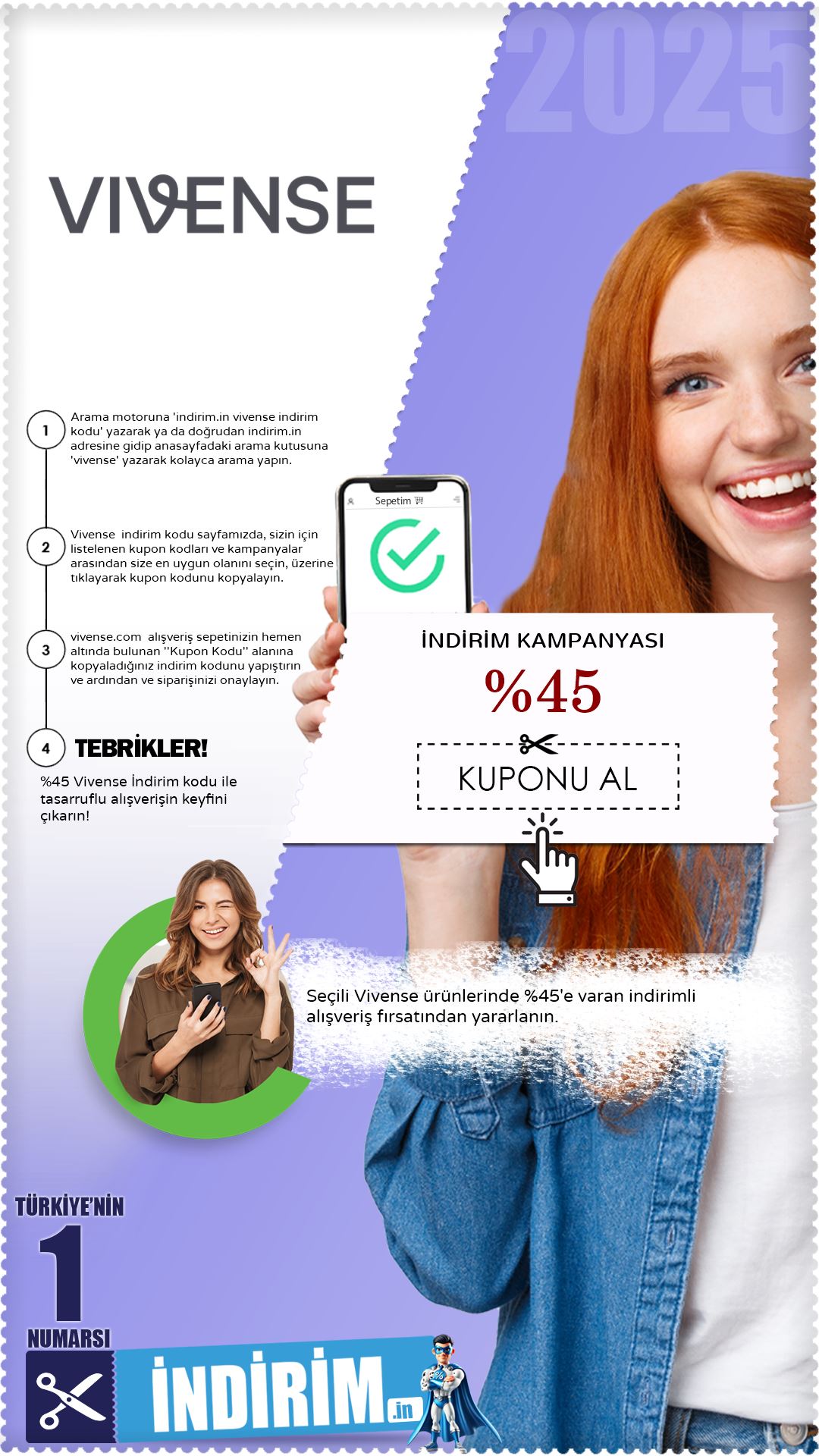 %45'E Varan Vivense İndirim Fırsatı