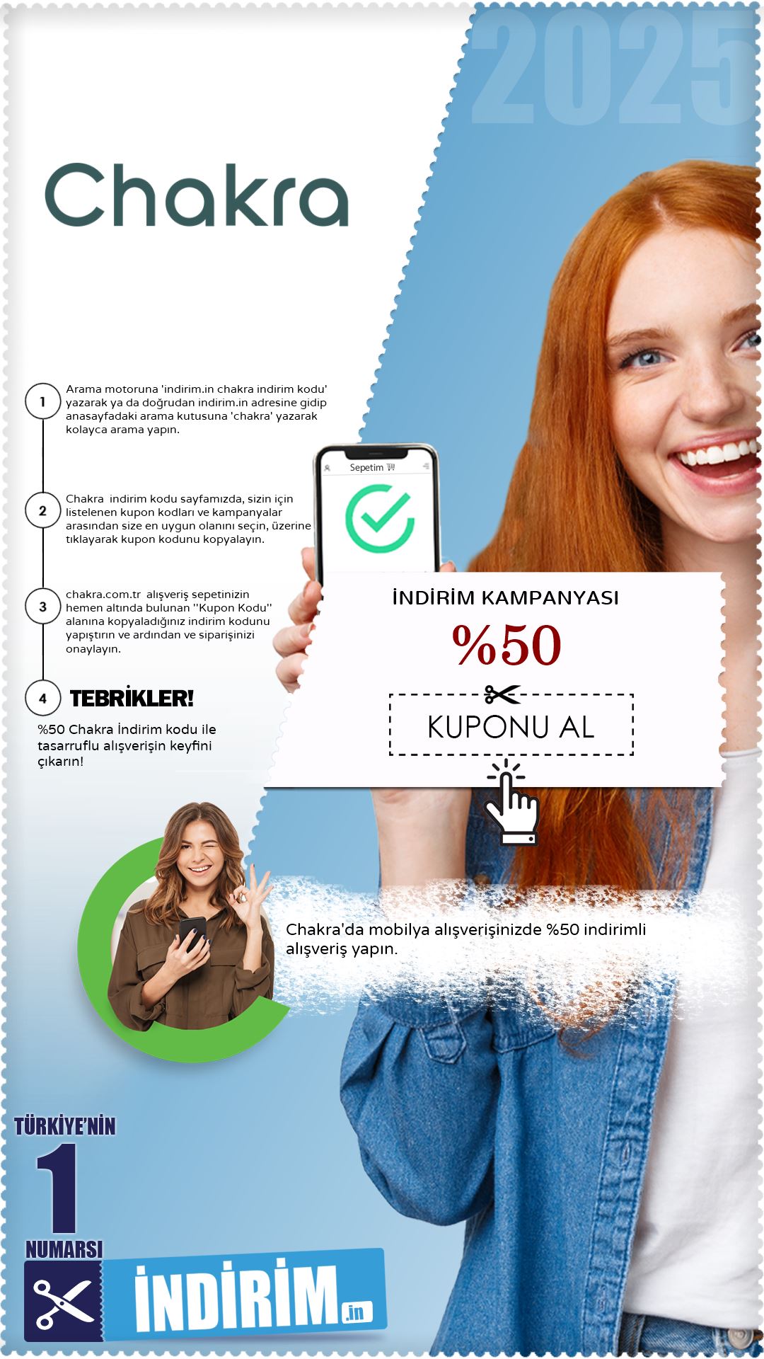%50 Chakra İndirim Kampanyası