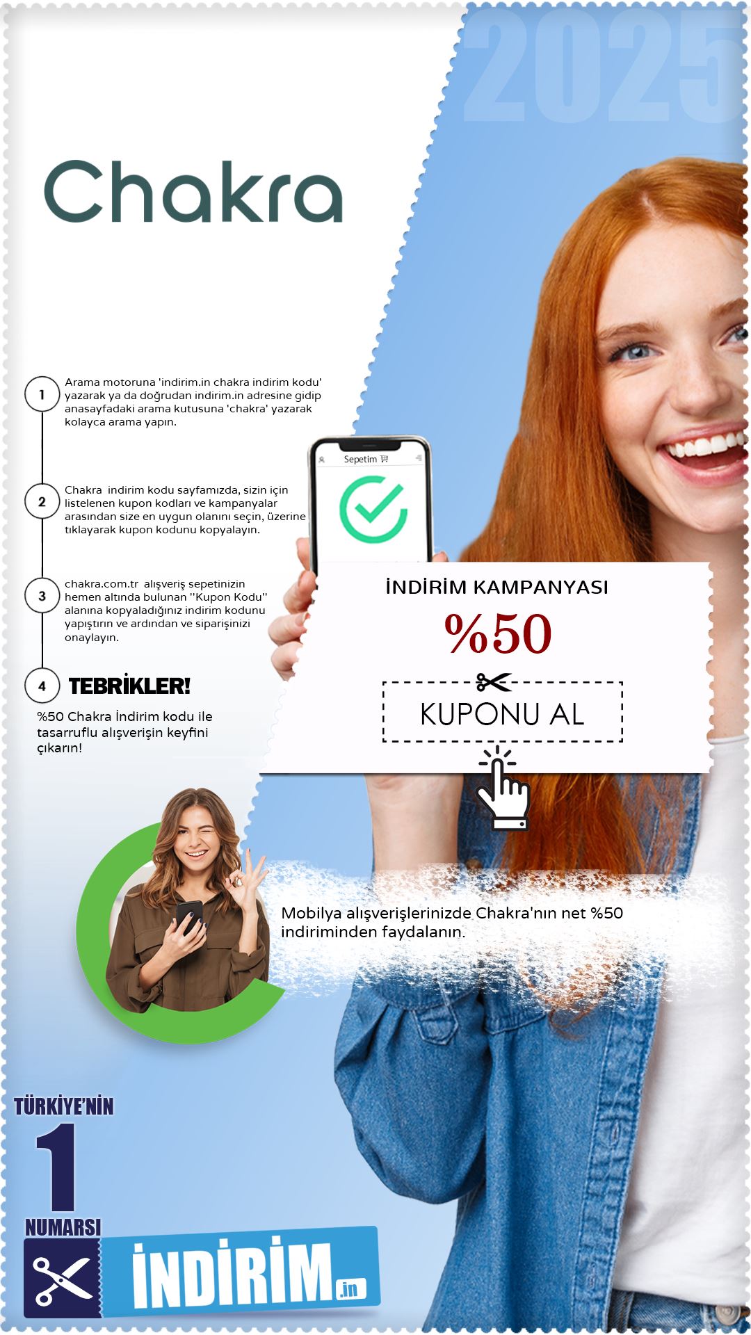 %50 Chakra Mobilya İndirim Fırsatı