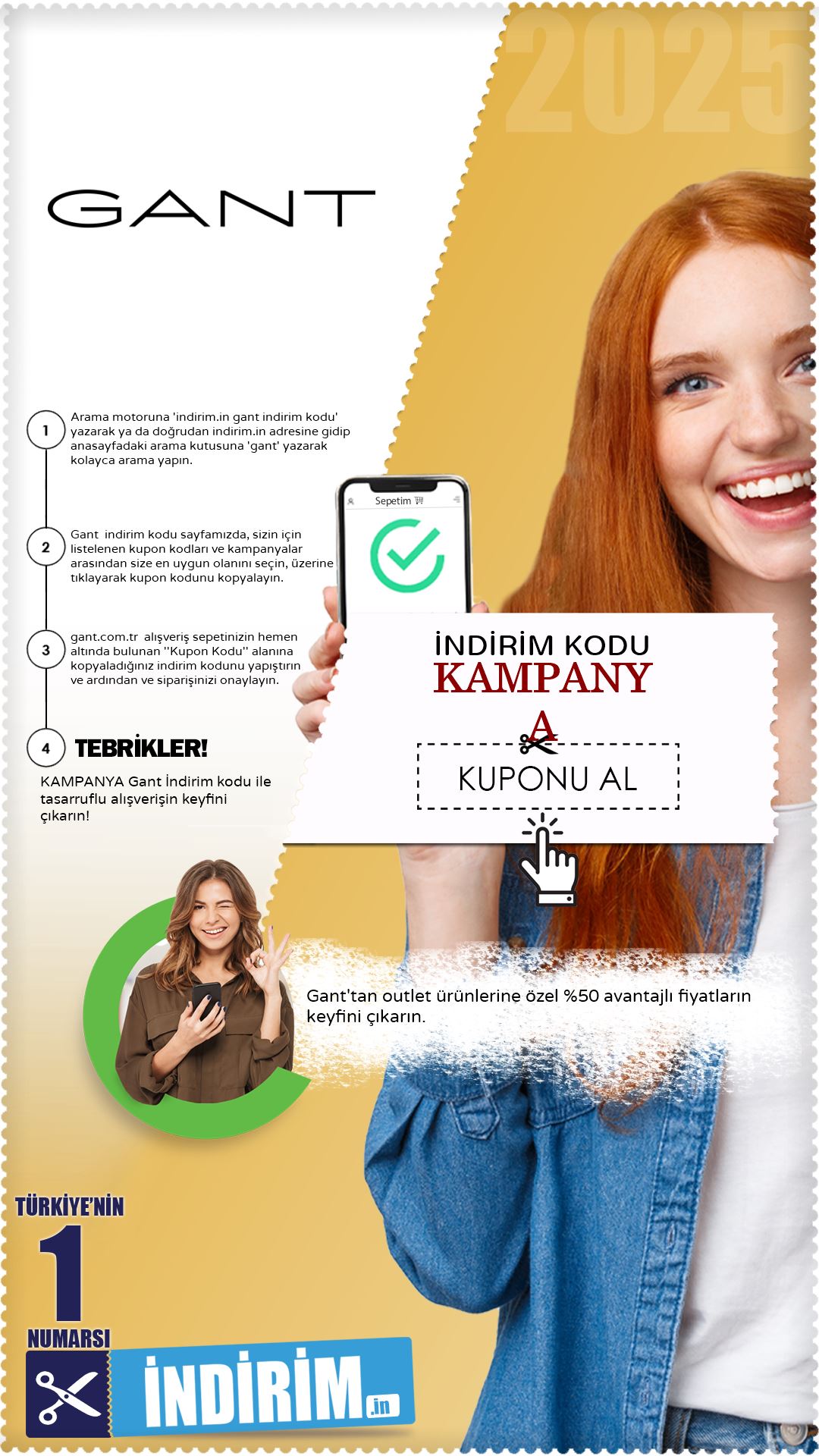 %50 Gant Outlet Kampanyaları