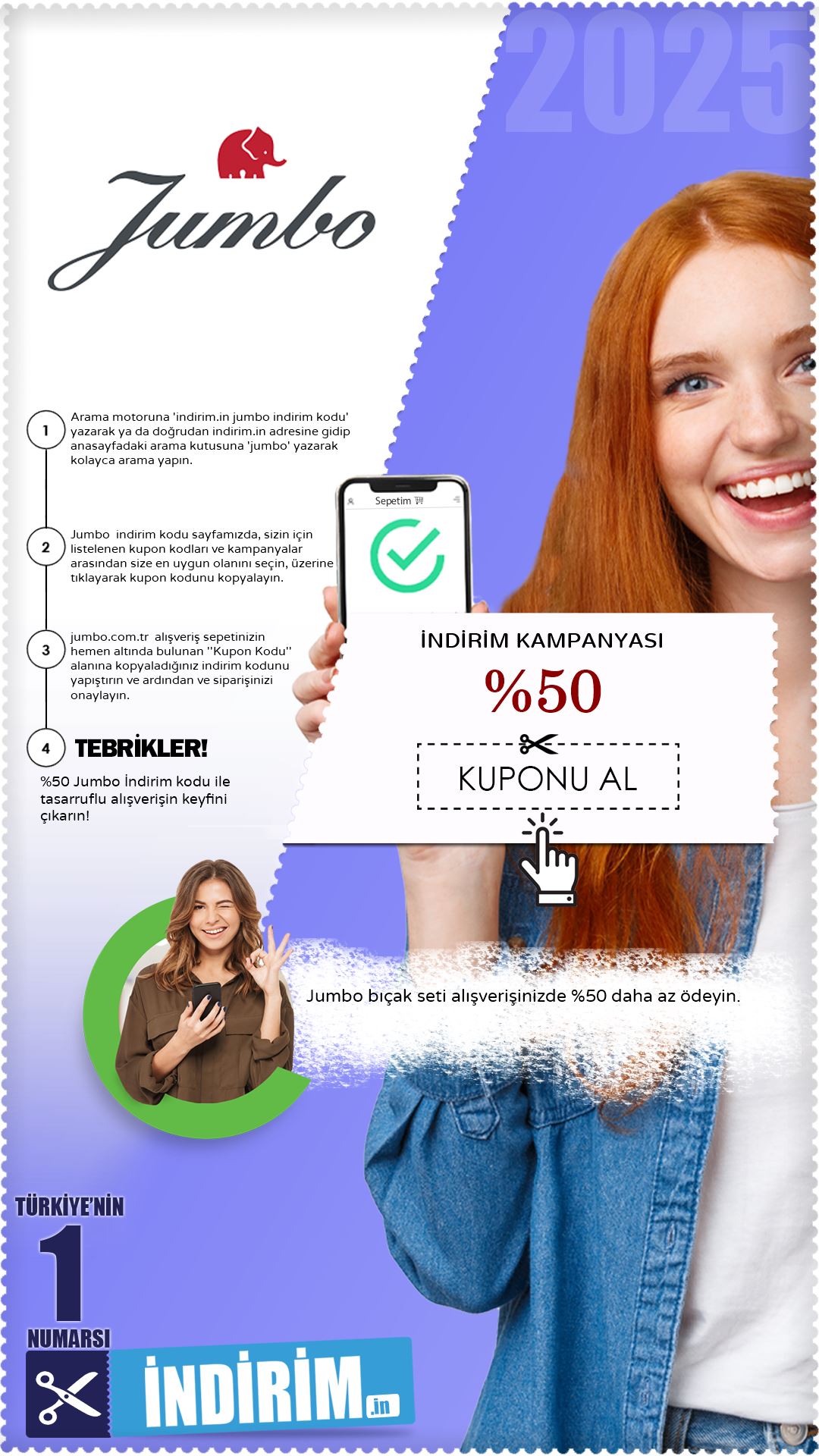 %50 Jumbo Bıçak Seti Kampanyası