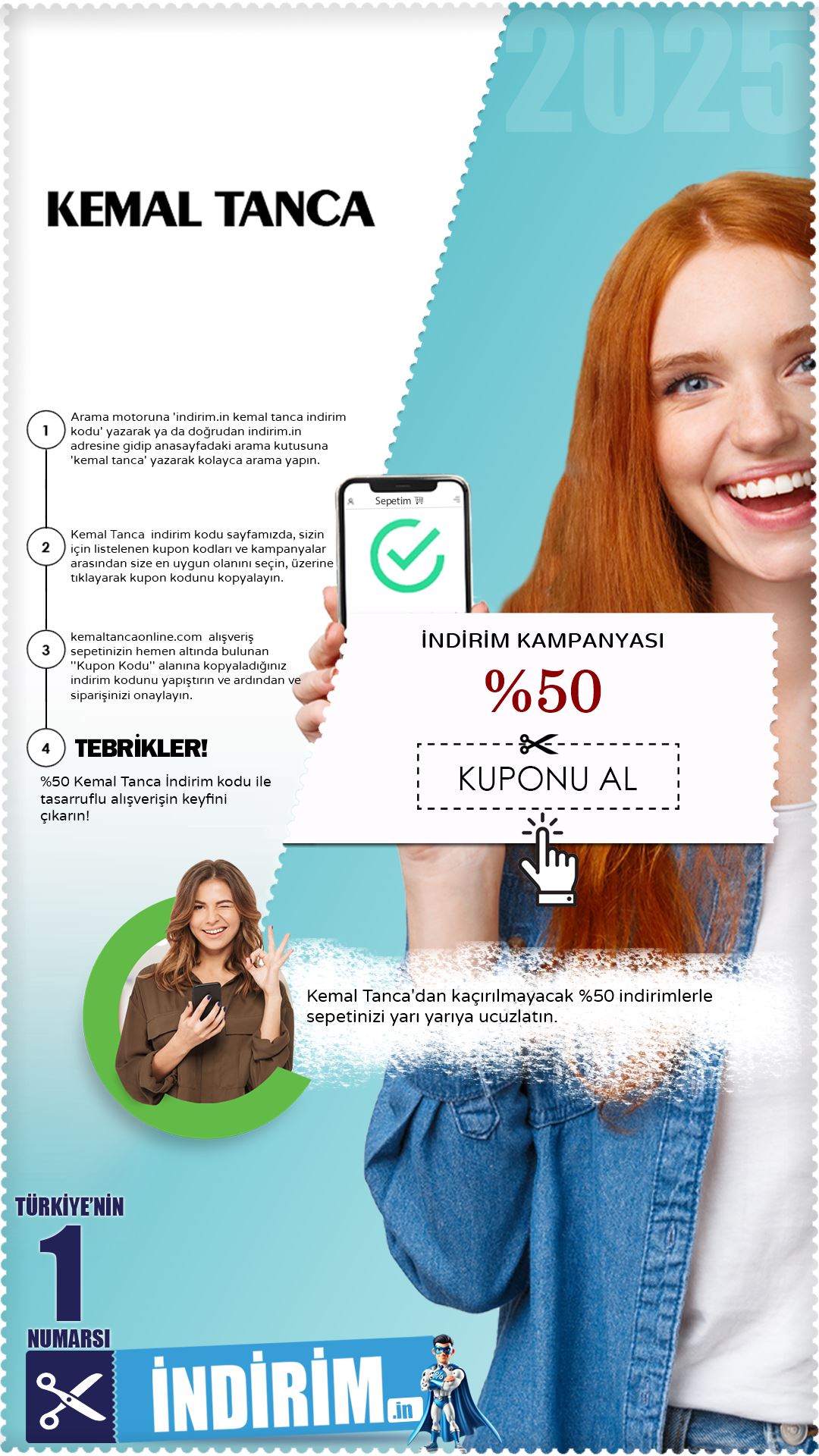 %50 Kemal Tanca İndirim Fırsatı