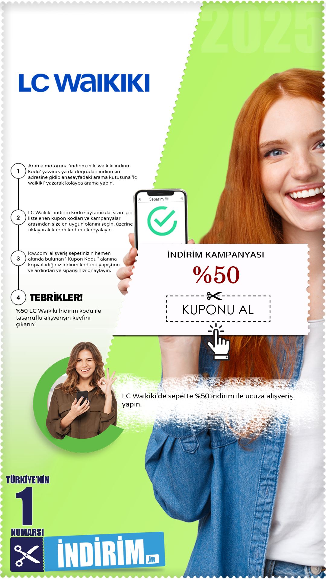 %50 Lc Waikiki İndirim Kampanyası