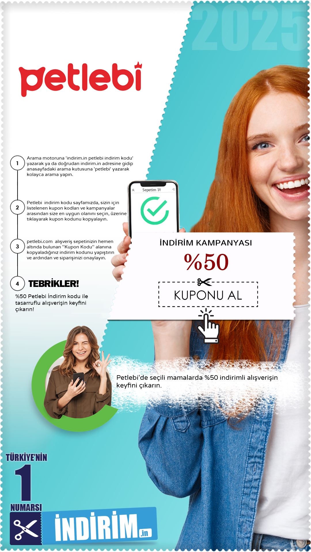 %50 Petlebi İndirim Kampanyası