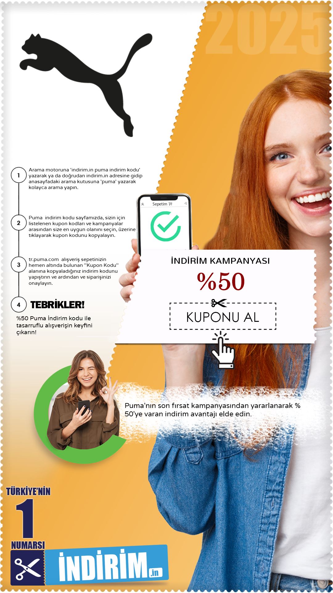 %50 Puma Son Fırsat Kampanyası