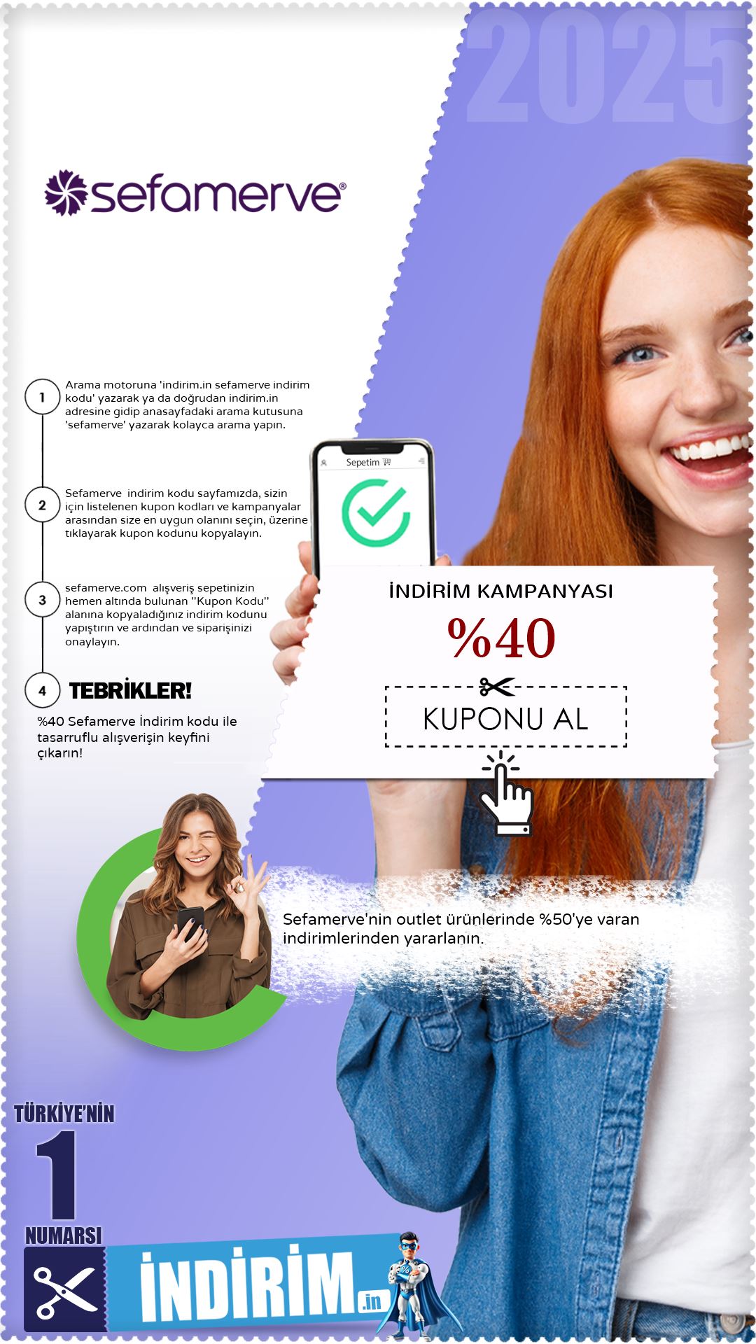 %50 Sefamerve Outlet İndirimi