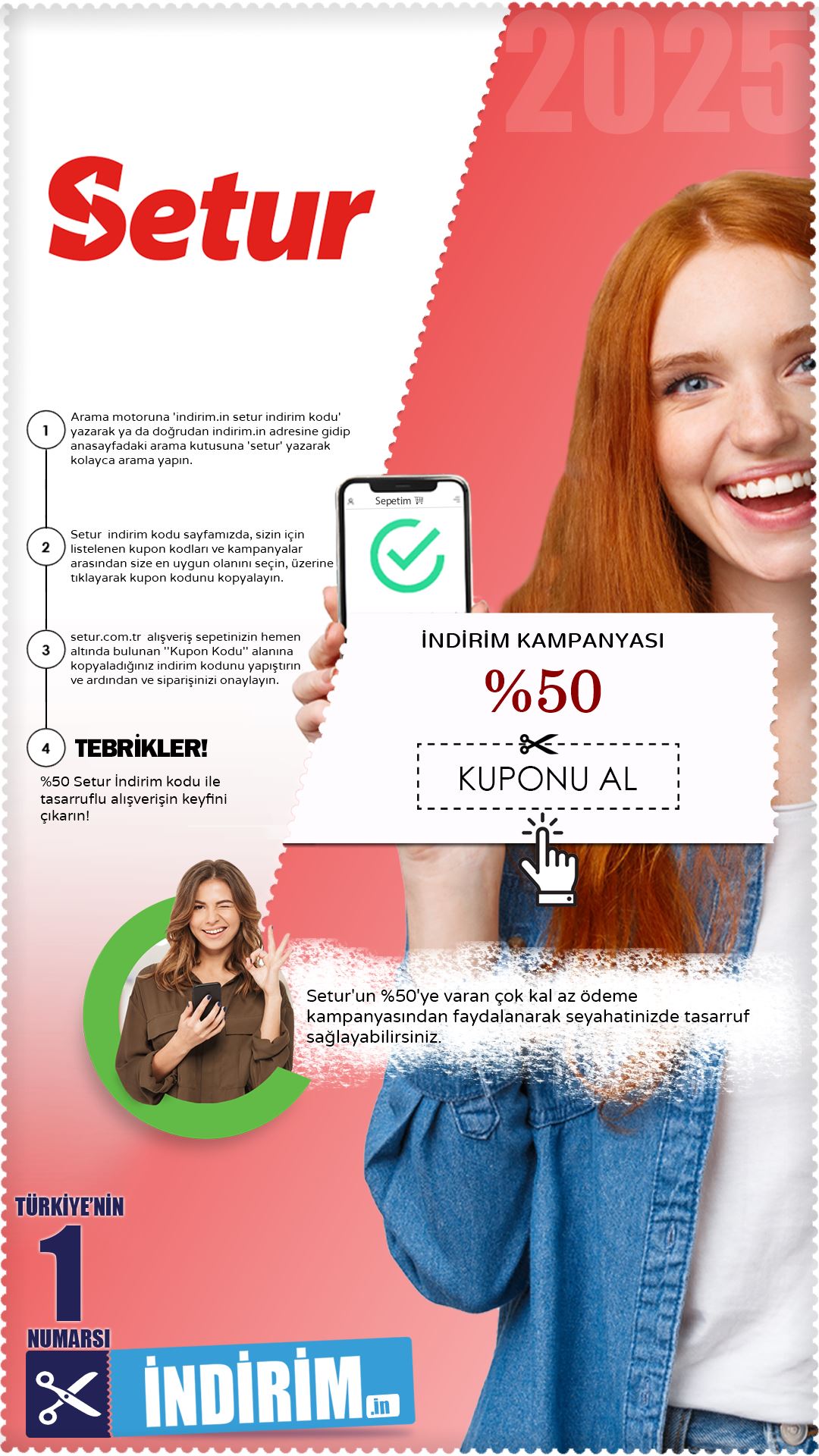 %50 Setur Çok Kal Az Ödeme Kampanyası