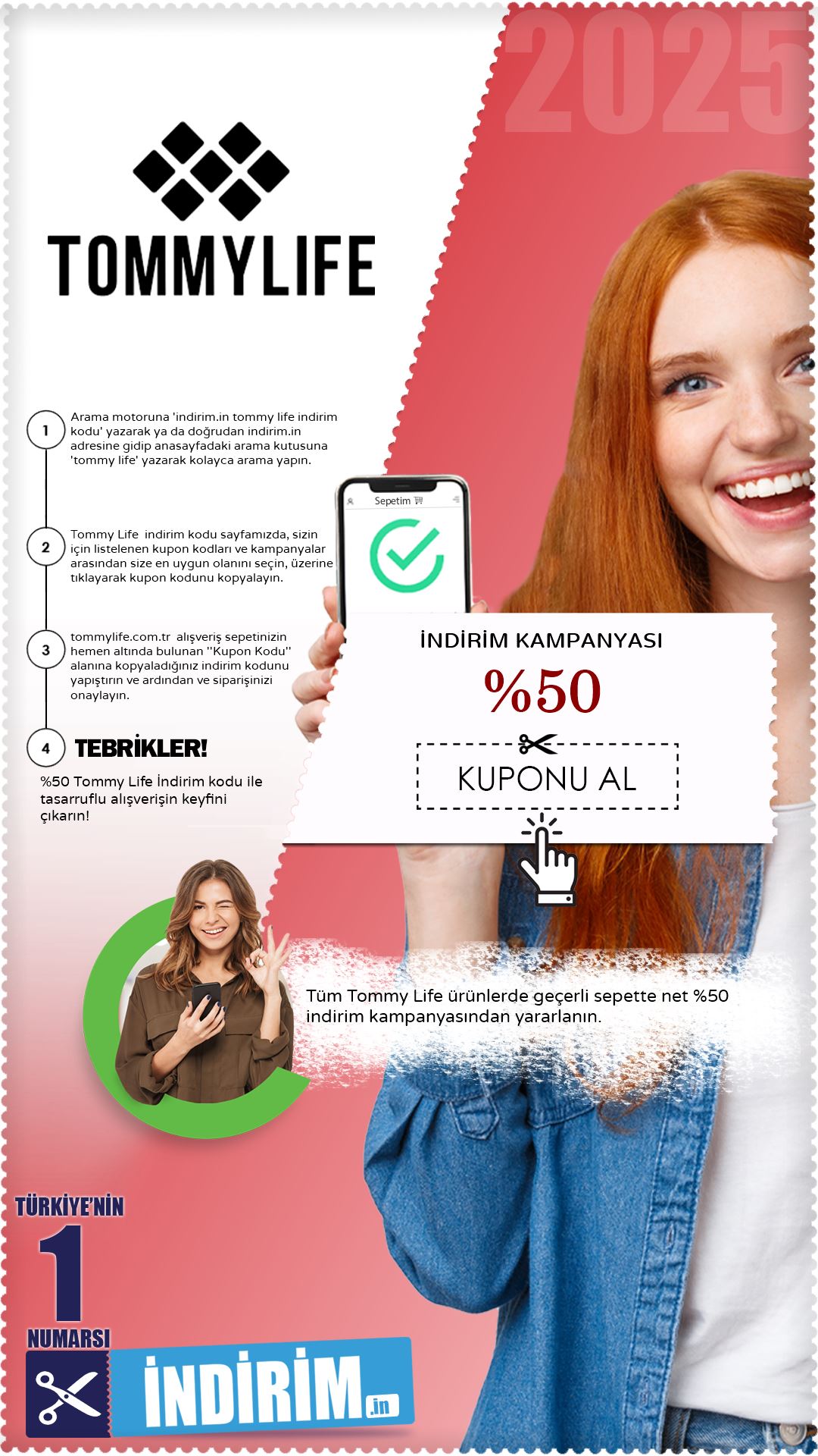 %50 Tommy Life Kampanyası