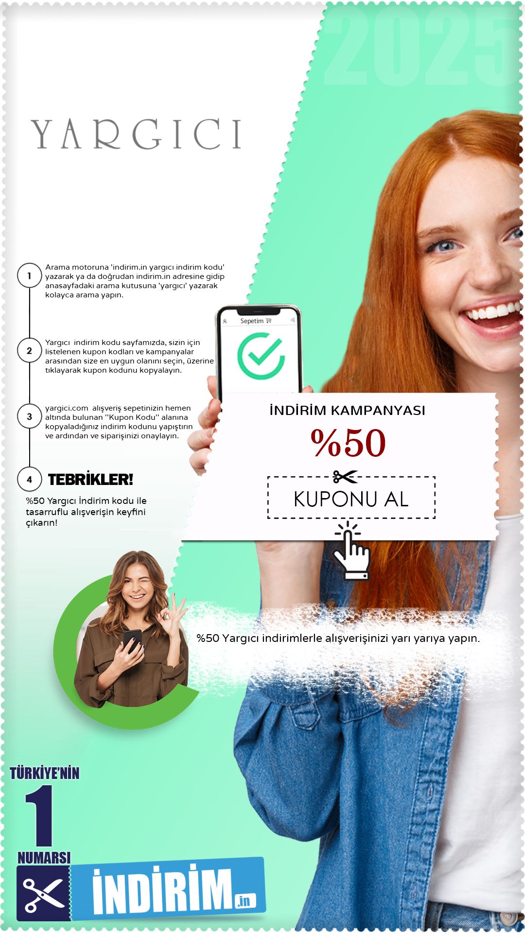 %50 Yargıcı İndirim Fırsatları
