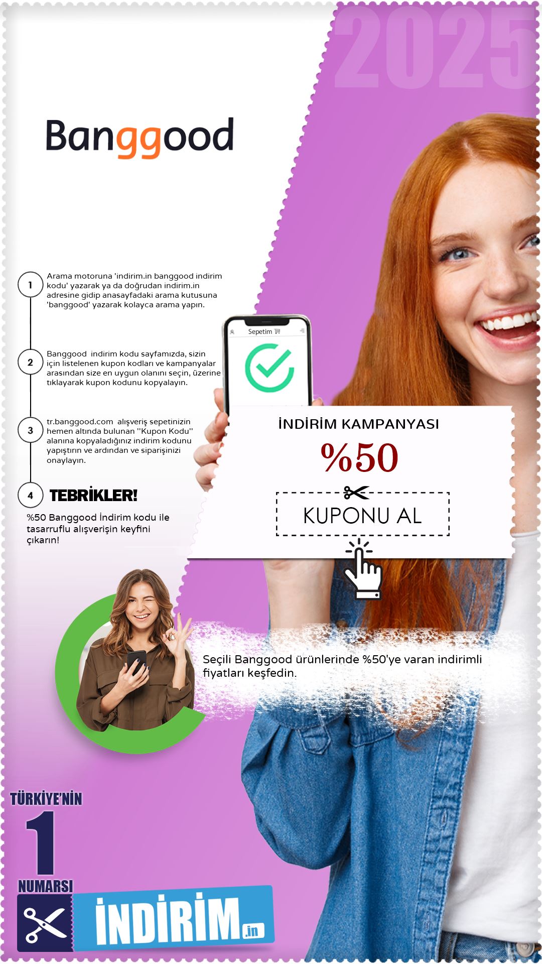 %50'Ye Varan Banggood İndirim Kampanyası