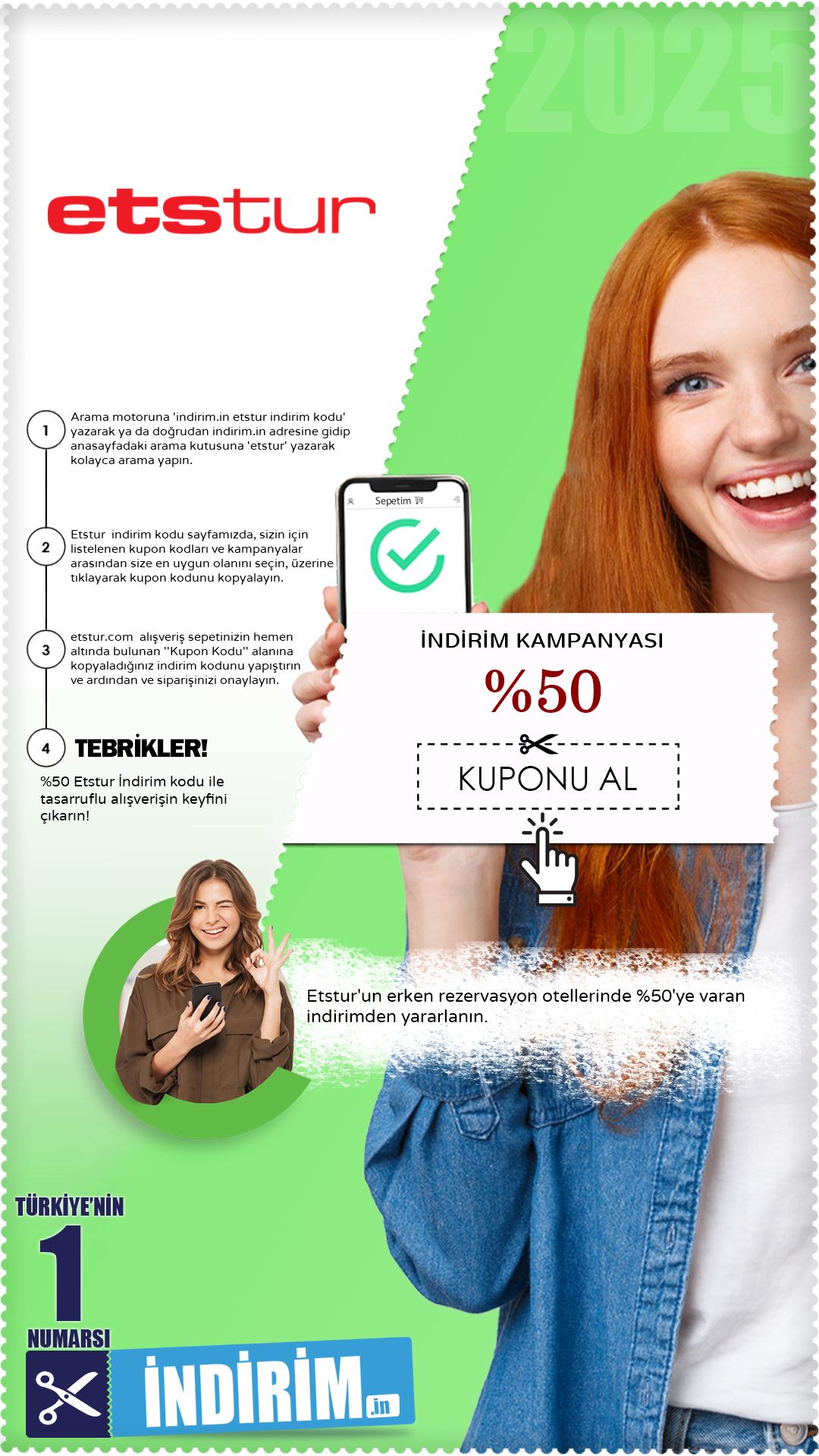 %50'Ye Varan Etstur İndirim Fırsatı