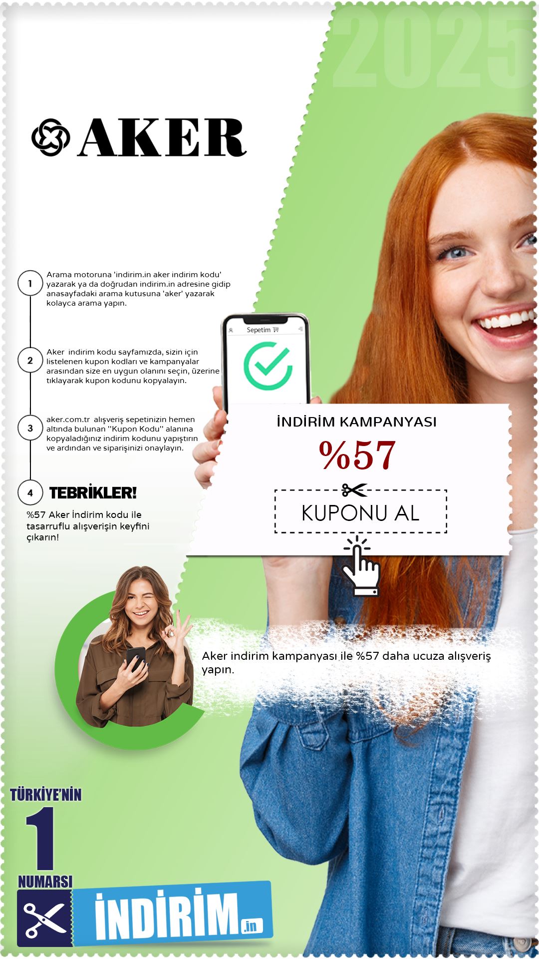 %57 Aker İndirim Kampanyası