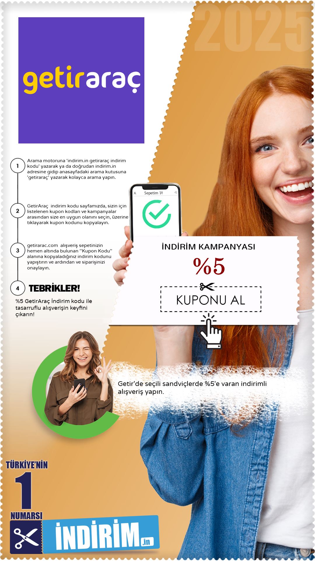 %5'E Varan Getir İndirim Kampanyası