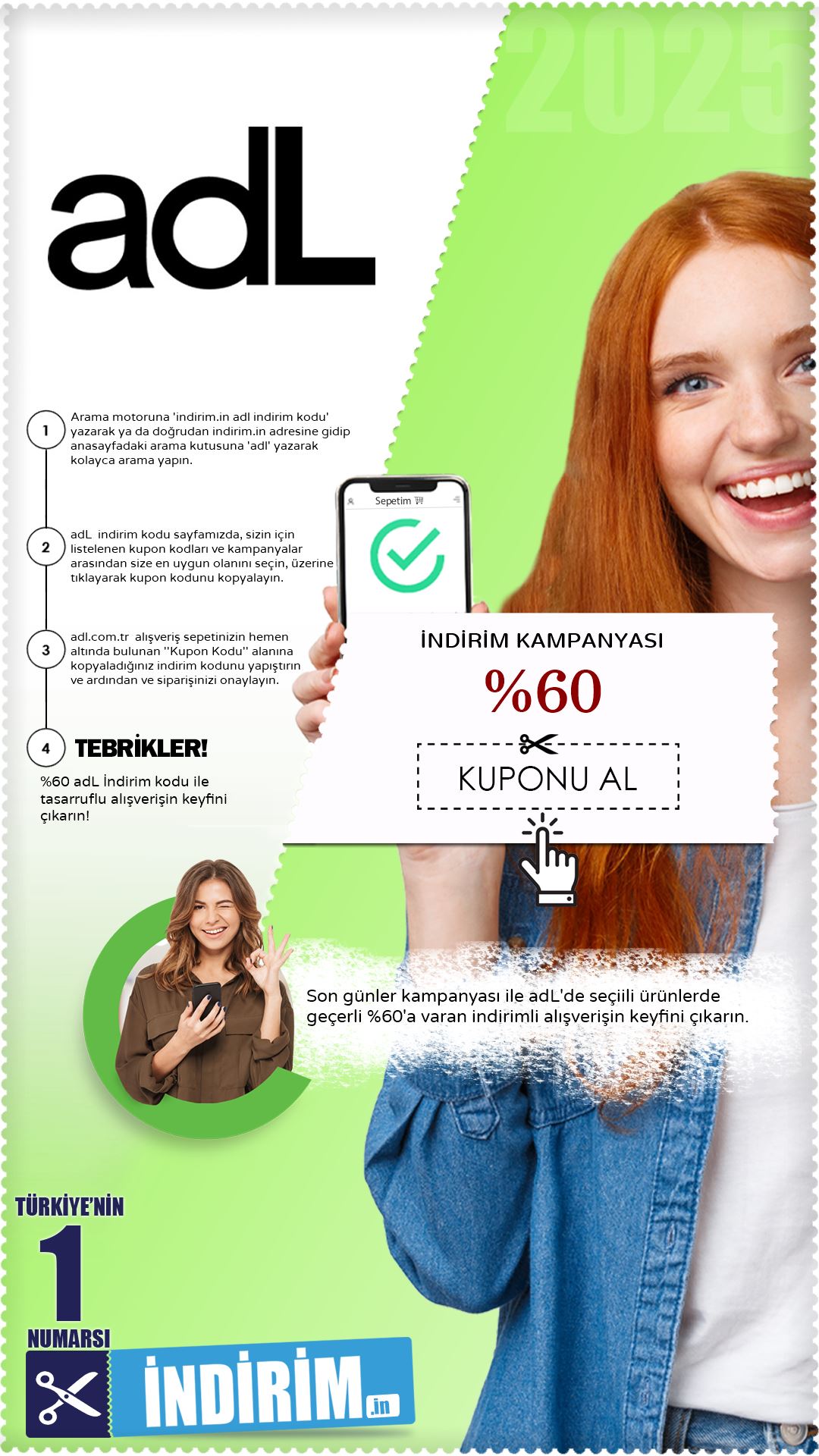 %60'A Varan Adl İndirim Kampanyası