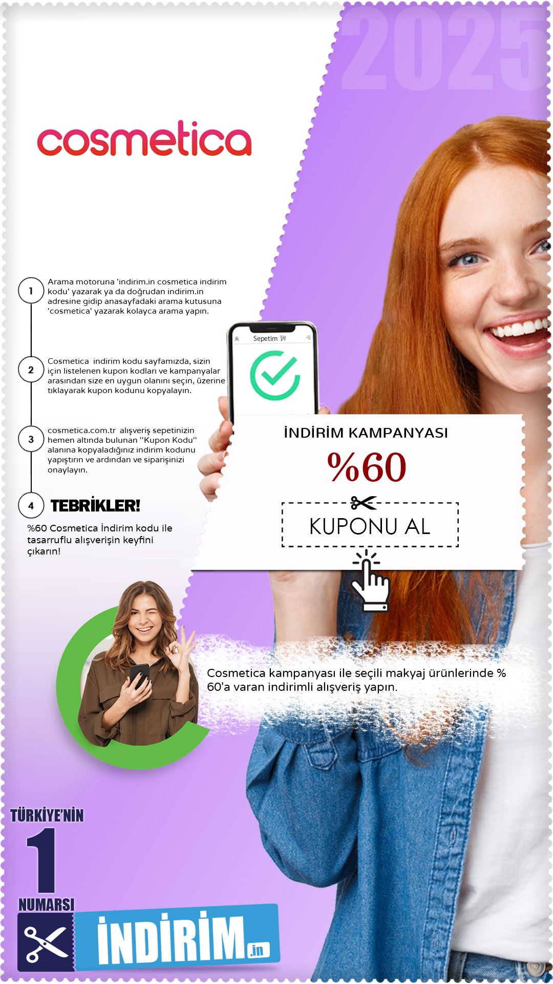 %60'A Varan Cosmetica İndirim Kampanyası