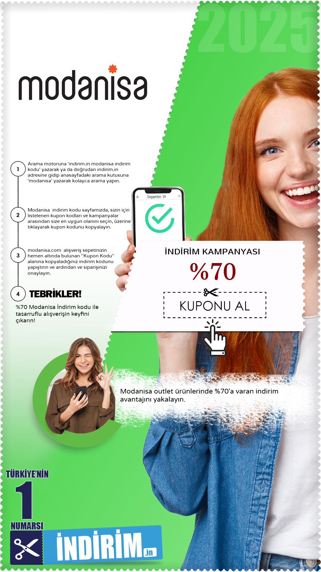 %70 Modanisa Outlet İndirimi