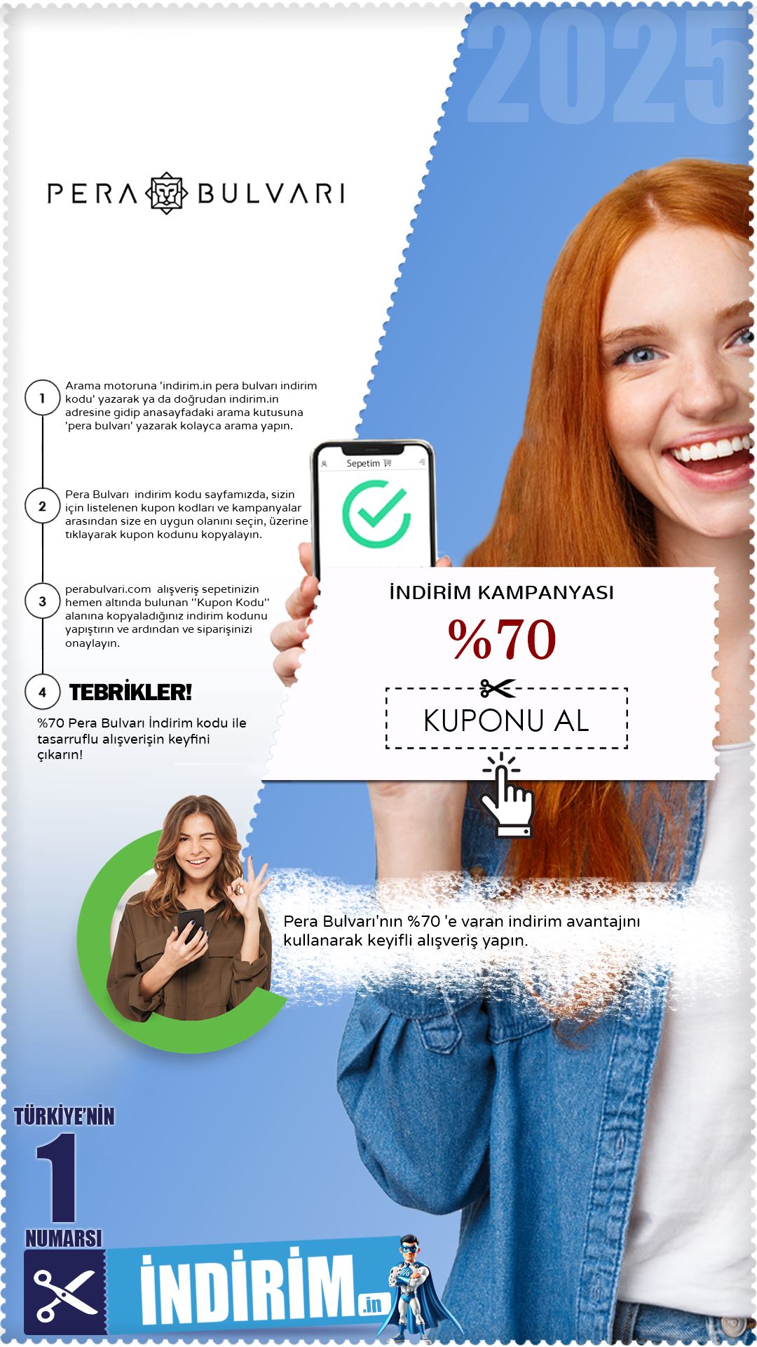 %70 Pera Bulvarı İndirim Fırsatı
