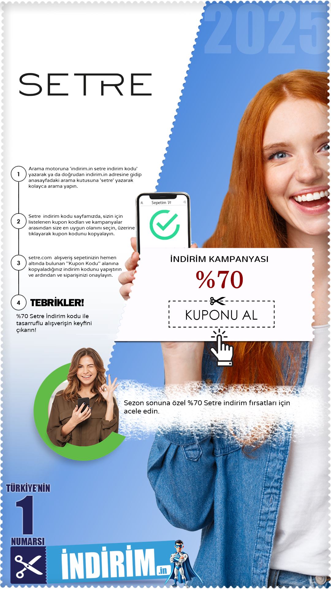 %70 Setre Sezon Sonu Fırsatları