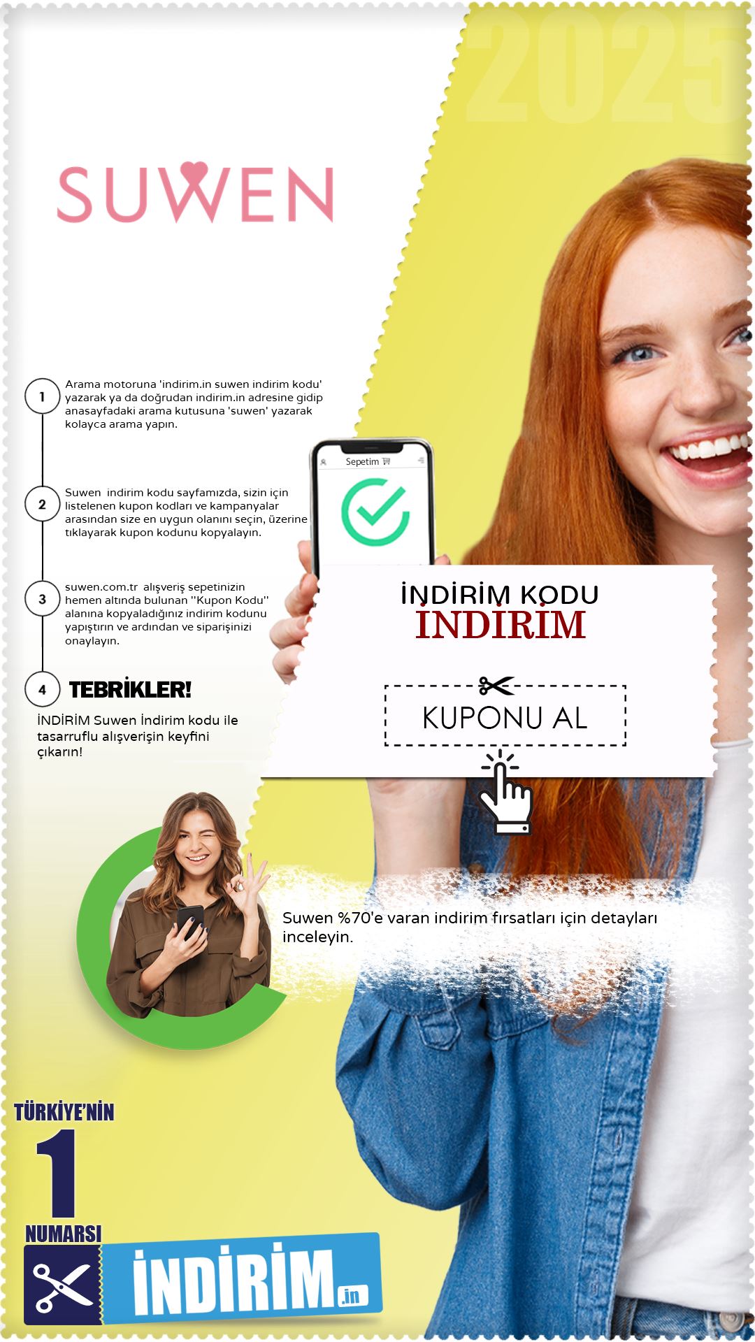 %70 Suwen İndirimleri