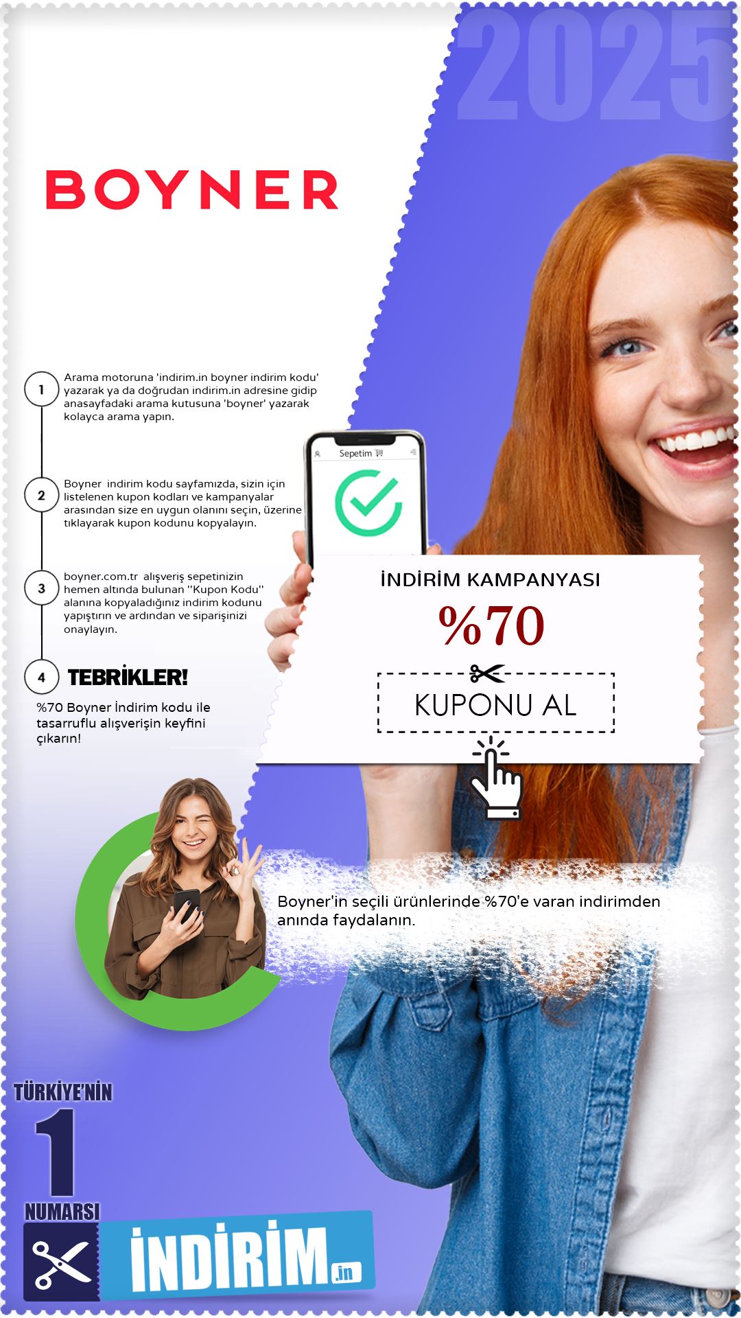 %70'E Varan Boyner İndirim Kampanyası
