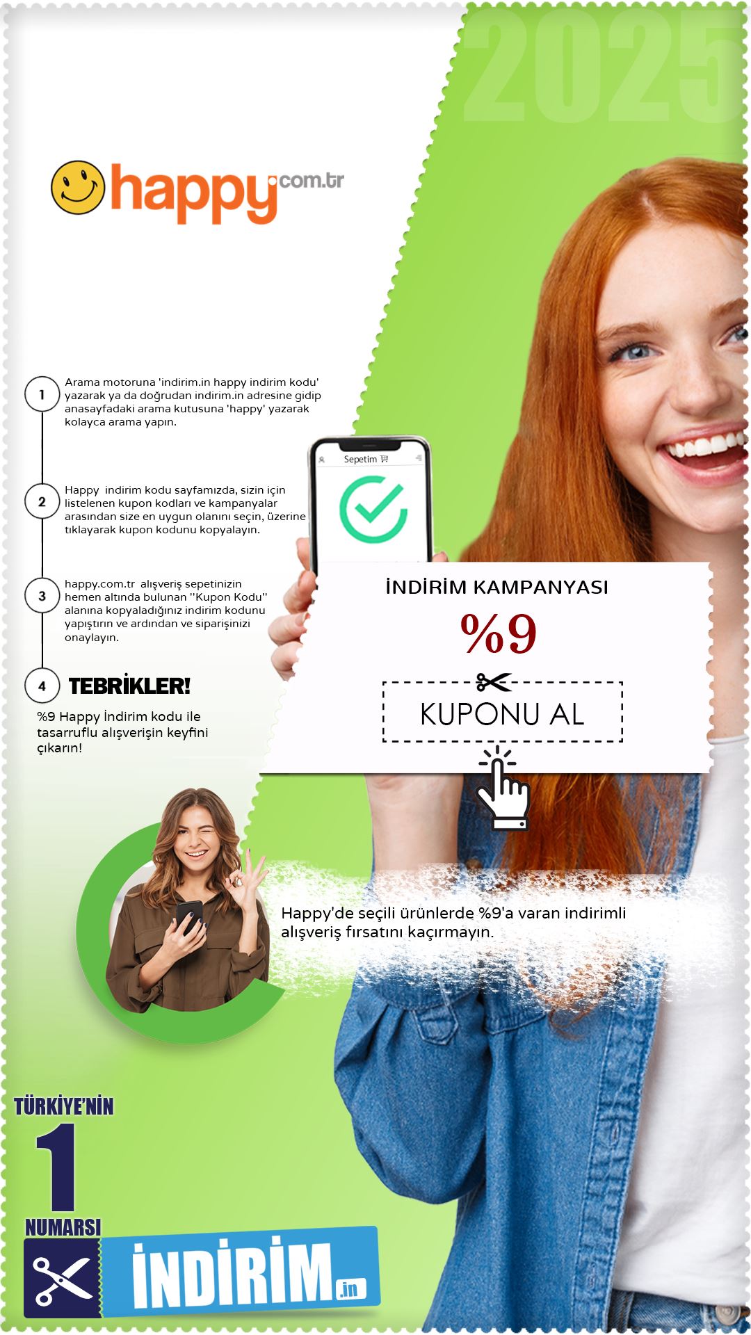 %9'A Varan Happy İndirim Kampanyası