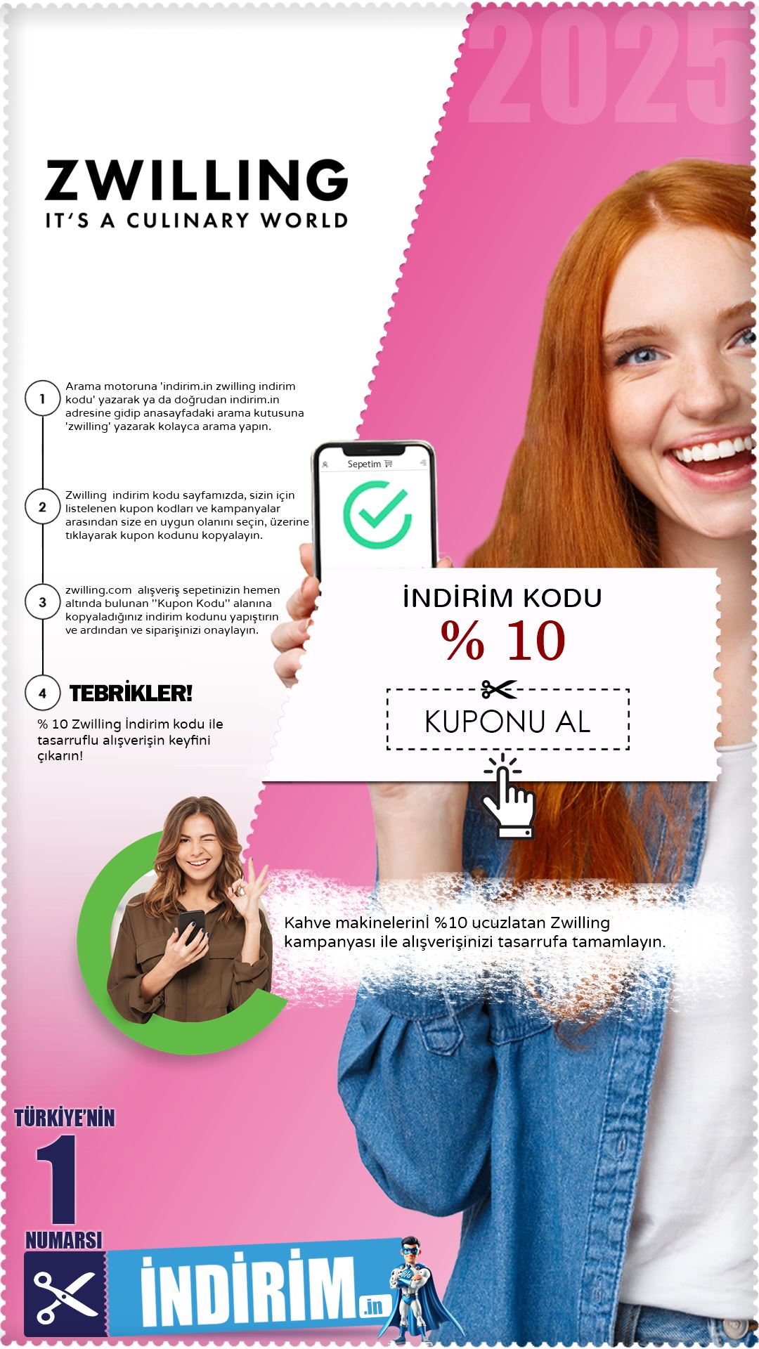 Zwilling %10 Kahve Makinesi İndirim Kodu